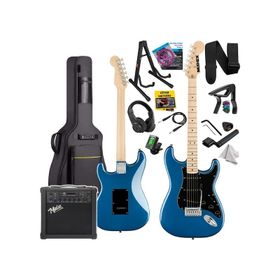 Midex RPH-30BL-25AMP Maple Klavye SSS 25W Amfili Elektro Gitar Seti