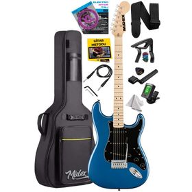 Midex RPH-30BL Maple Klavye Strat Kasa SSS Elektro Gitar Seti