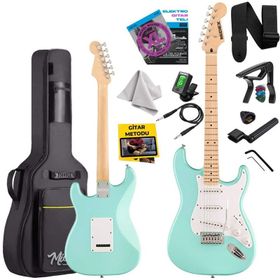 Midex RPH-30GR Maple Klavye Strat Kasa SSS Elektro Gitar Seti