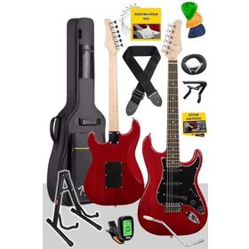 Midex RPH-30RD Profesyonel Elektro Gitar + Müzik Seti