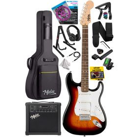 Midex RPH-30SB-25AMP Gül Klavye SSS 25W Amfili Elektro Gitar Seti