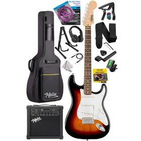 Midex RPH-30SB-25AMP Gül Klavye SSS 25W Amfili Elektro Gitar Seti