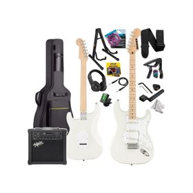Midex RPH-30WH-25AMP Maple Klavye SSS 25W Amfili Elektro Gitar Seti