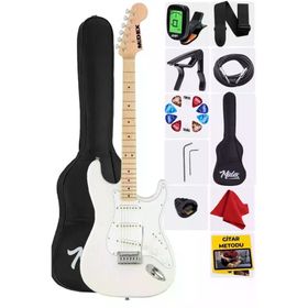 Midex RPH-30WH Maple Klavye Strat Kasa SSS Elektro Gitar Seti