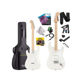 Midex RPH-30WH Maple Klavye Strat Kasa SSS Elektro Gitar Seti