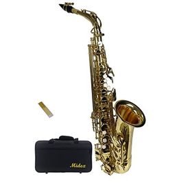 Midex SF-8000 Gold Çanta ve Aksesuarlı Profesyonel Alto Saksafon