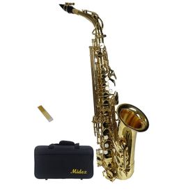 Midex SF-8000 Gold Çanta ve Aksesuarlı Profesyonel Alto Saksafon