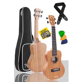 Midex SP-21M Çanta Metod Askı Tuner Yedek Tel Pena Set Maun Soprano Ukulele