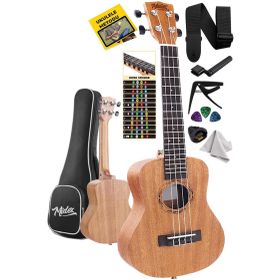 Midex SP-21M Çanta Metod Askı Tuner Yedek Tel Pena Set Maun Soprano Ukulele