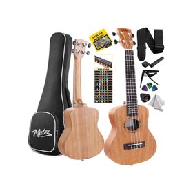 Midex SP-21M Çanta Metod Askı Tuner Yedek Tel Pena Set Maun Soprano Ukulele