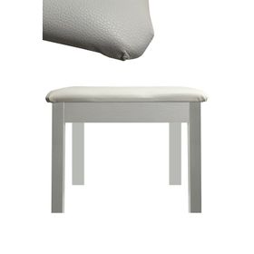 Midex TBX-144WH Üst Kalite Gizli Bölmeli Beyaz Renk 32x54x48 cm Piyano Taburesi