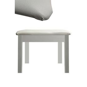 Midex TBX-144WH Üst Kalite Gizli Bölmeli Beyaz Renk 32x54x48 cm Piyano Taburesi