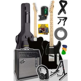 Midex Telecaster 50AMP SS 50 W Şarjlı Amfili Elektro Gitar Full Set
