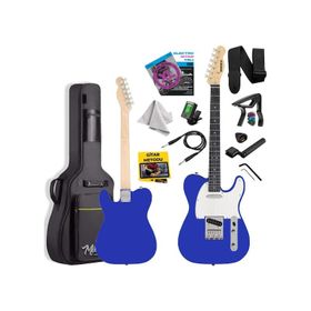 Midex TLX-50BL Tele Kasa Maple Klavye 2 Single-Coil Manyetik Elektro Gitar