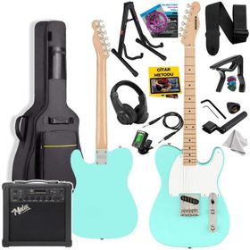 Midex TLX-50GR-25AMP Tele Kasa Maple Klavye 2 Single-Coil 25W Amfili Elektro Gitar