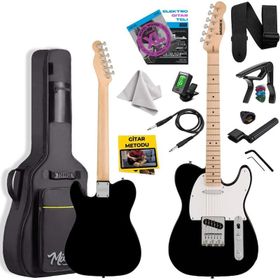 Midex TLX-50WB Tele Kasa Maple Klavye 2 Single-Coil Manyetik Elektro Gitar