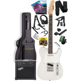 Midex TLX-50WH-25AMP Tele Kasa Gül Klavye 2 Single-Coil 25W Amfili Elektro Gitar