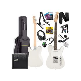Midex TLX-50WH-25AMP Tele Kasa Gül Klavye 2 Single-Coil 25W Amfili Elektro Gitar