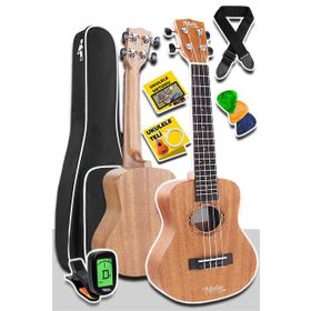 Midex TN-26MC Case Hakiki Ağaç Tenör Ukulele