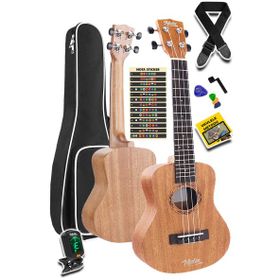 Midex TN-26MC Case Hakiki Ağaç Tenör Ukulele