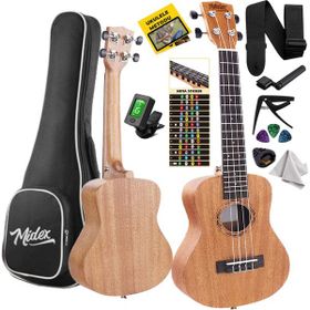 Midex TN-26MC Case Hakiki Ağaç Tenör Ukulele