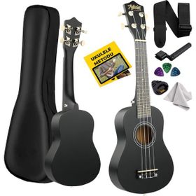 Midex UKX-233BK Siyah Concert Ukulele