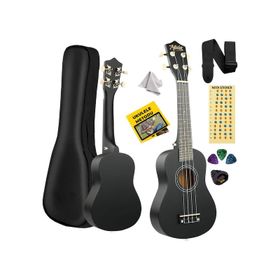Midex UKX-233BK Siyah Concert Ukulele