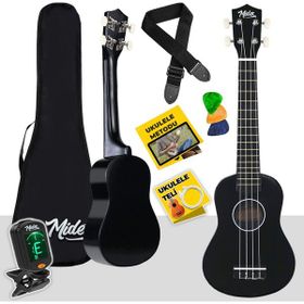 Midex UKX-233BKT Siyah Concert Ukulele
