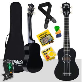 Midex UKX-233BKT Siyah Concert Ukulele