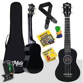 Midex UKX-233BKT Siyah Concert Ukulele