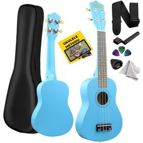 Midex UKX-233BL Mavi Concert Ukulele