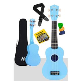 Midex Ukx-901bl Mavi Soprano Ukulele
