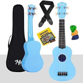 Midex Ukx-901bl Mavi Soprano Ukulele