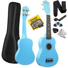 Midex Ukx-901bl Mavi Soprano Ukulele
