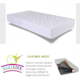 Midilife Aloevera Lüx Soft Ortopedik Yaylı 80x130 cm Yatak