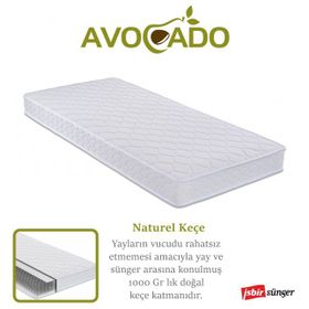 Midilife Avocado Cotton Ortopedik Lüx Soft Yaylı 120x190 cm Yatak
