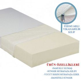 Midilife Avocado Cotton Ortopedik Lüx Soft Yaylı 65x95 cm Yatak