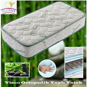 Midilife Bamboo Ortopedik Tek Kişilik Yaylı 120x190 Yatak