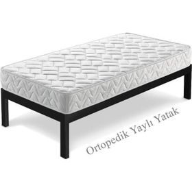 Midilife Bianco Jakarlı Ortopedik Yaylı 70x120 cm Yatak