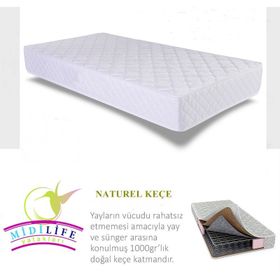 Midilife Lifebed Coton Ortopedik Yaylı 40x80 cm Yatak