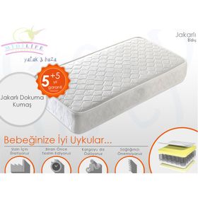 Midilife Lifebed Coton Ortopedik Yaylı 70x120 cm Yatak