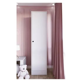 Midoser 45 cm Beyaz Tek Kapılı Elbise Dolabı Gardrop