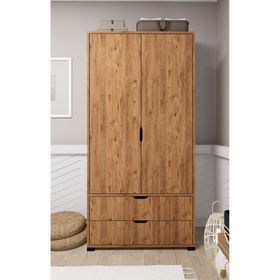 Midoser Atlas 2 Kapılı 2 Çekmeceli Çok Amaçlı Gardırop