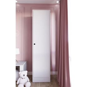 Midoser Daisy 45 cm Beyaz Tek Kapılı Elbise Dolabı