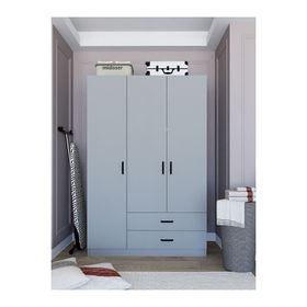 Midoser Yaman Luna 3 Kapılı 2 Çekmeceli Elbise Dolabı