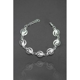 Midyat Nurtaş 201023053 Ying Yang Model Telkari 925 Ayar Gümüş Bileklik