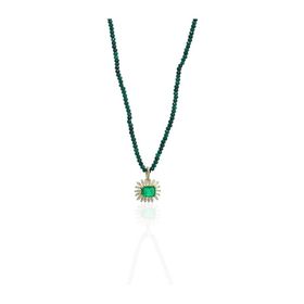 Midyat Nurtaş 201023065 Paraiba Taşlı 925 Ayar Aşk Gümüş Kolye