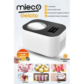 Mieco Gelato 4in1 Donduma Makinesi