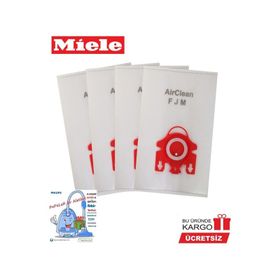 Miele Argento 4 Adet Filtre ve Uyumlu Süpürge Toz Torba