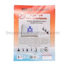 Miele Bez 5 Adet Uyumlu Süpürge Toz Torbası